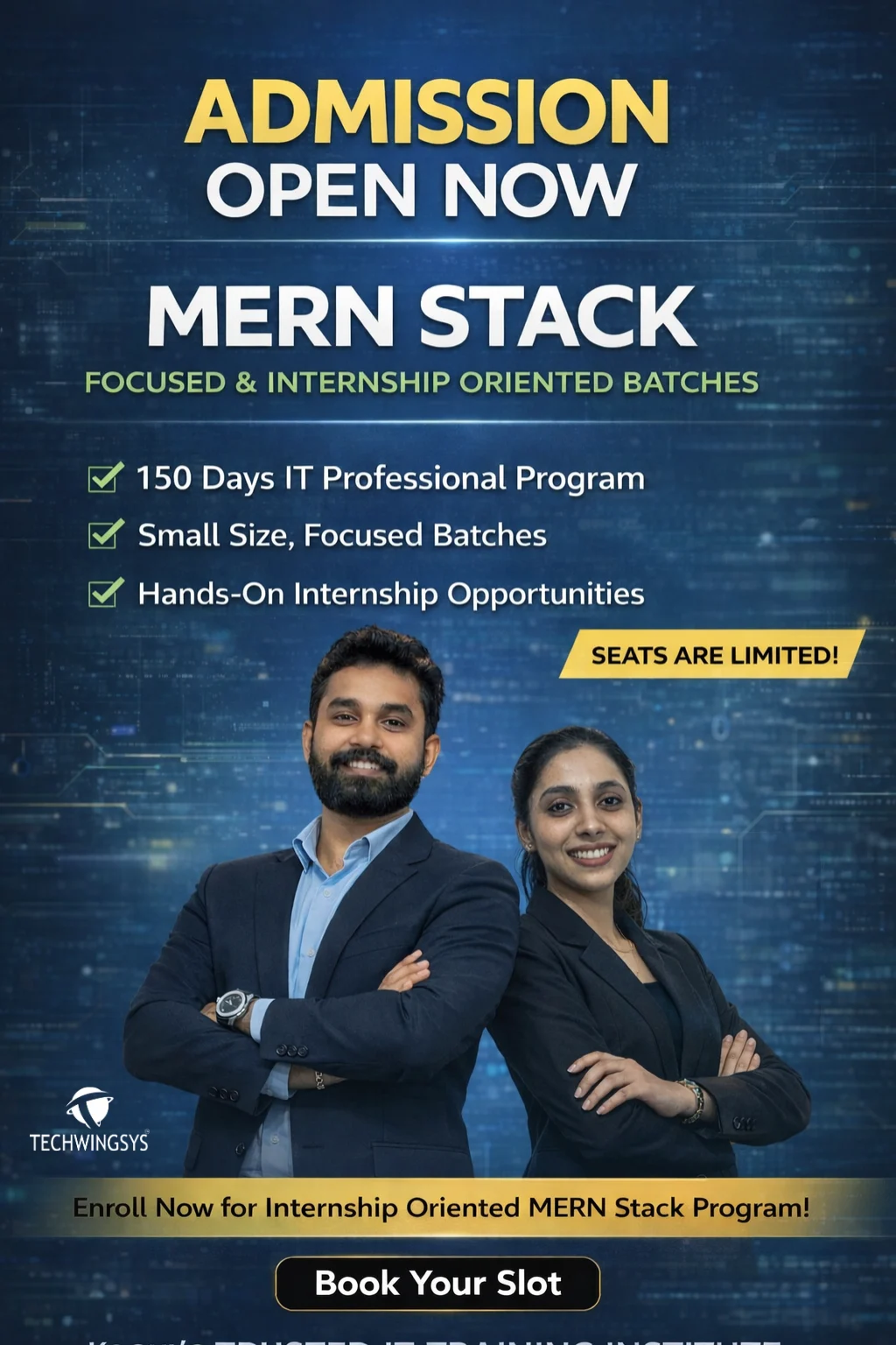 Successful TECHWINGSYS students