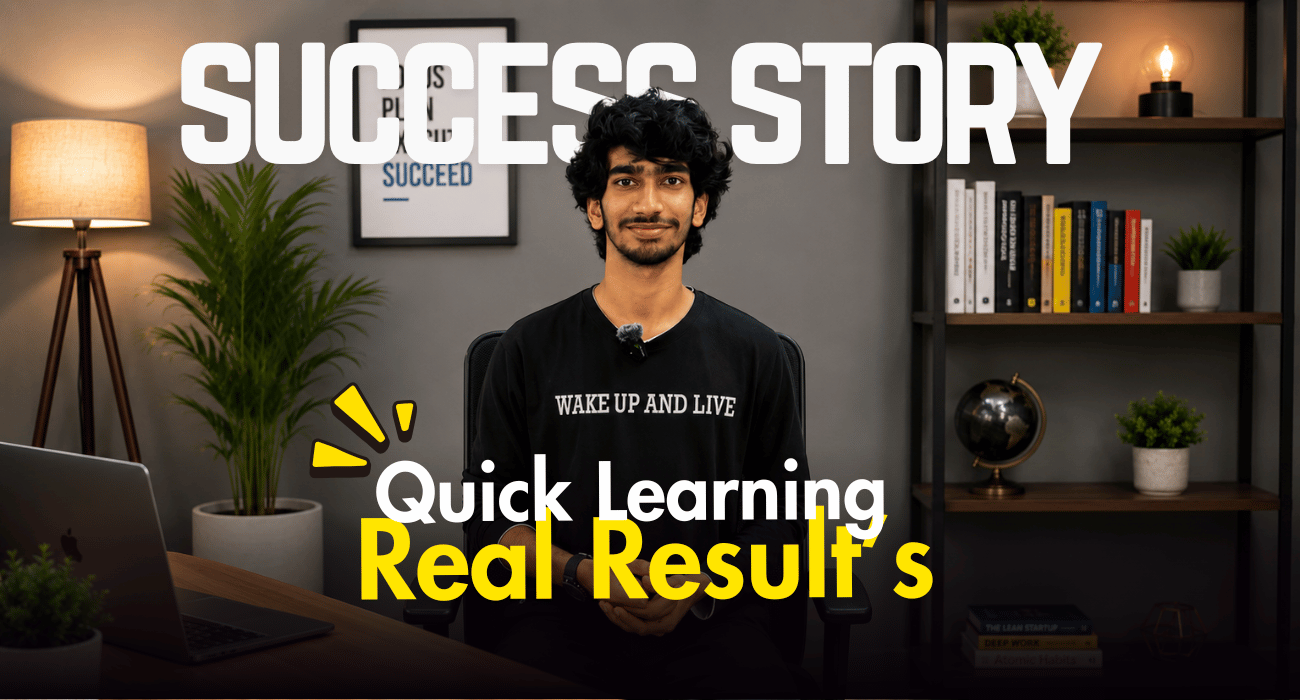 Success Story - Nithin
